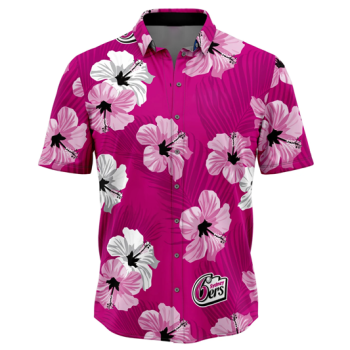 Tropical Print Men’s Beach Shirt – 2025