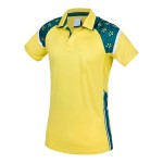 Green & Gold Fashion Polo for Men