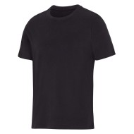 Black Unisex Short Sleeve Jersey Tee