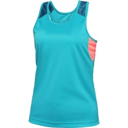 Women’s Mesh Bonded Tank Top – Blue